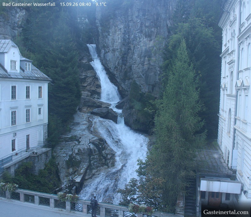 Archiv Foto Webcam Wasserfall in Bad Gastein