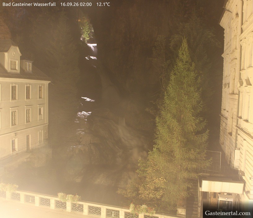 Archiv Foto Webcam Wasserfall in Bad Gastein