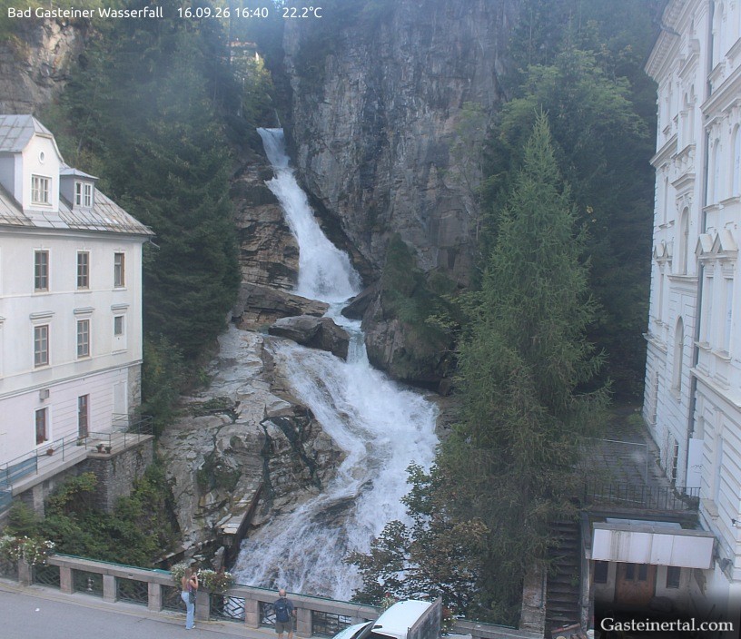 Archiv Foto Webcam Wasserfall in Bad Gastein