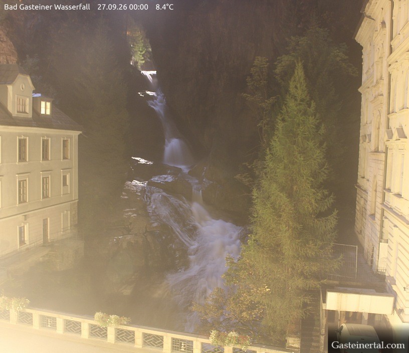 Archiv Foto Webcam Wasserfall in Bad Gastein