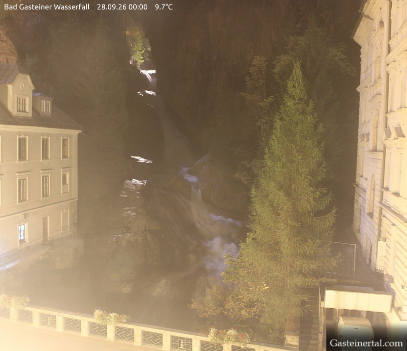 Archiv Foto Webcam Wasserfall in Bad Gastein