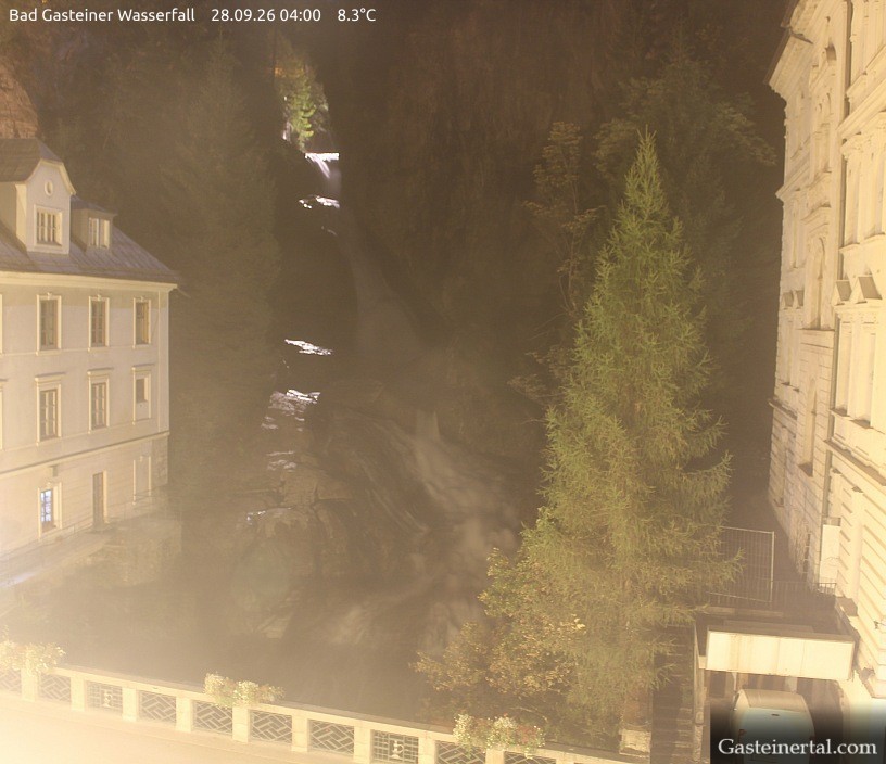 Archiv Foto Webcam Wasserfall in Bad Gastein