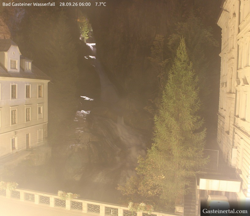 Archiv Foto Webcam Wasserfall in Bad Gastein