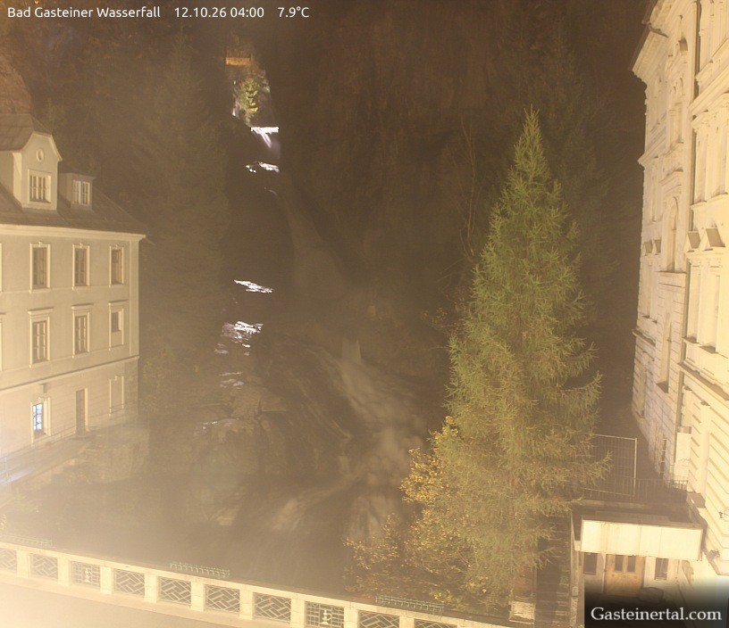 Archiv Foto Webcam Wasserfall in Bad Gastein