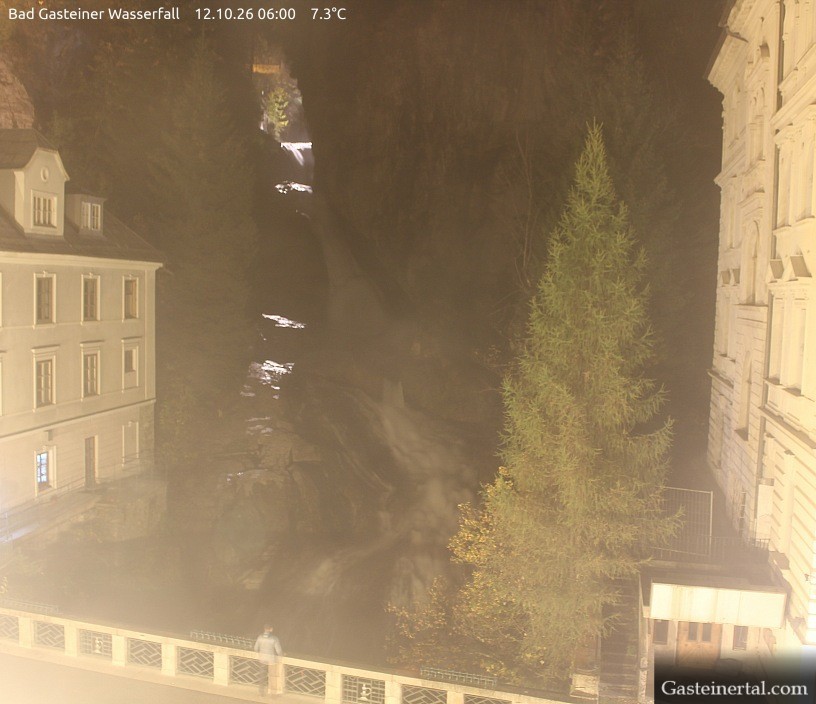 Archiv Foto Webcam Wasserfall in Bad Gastein