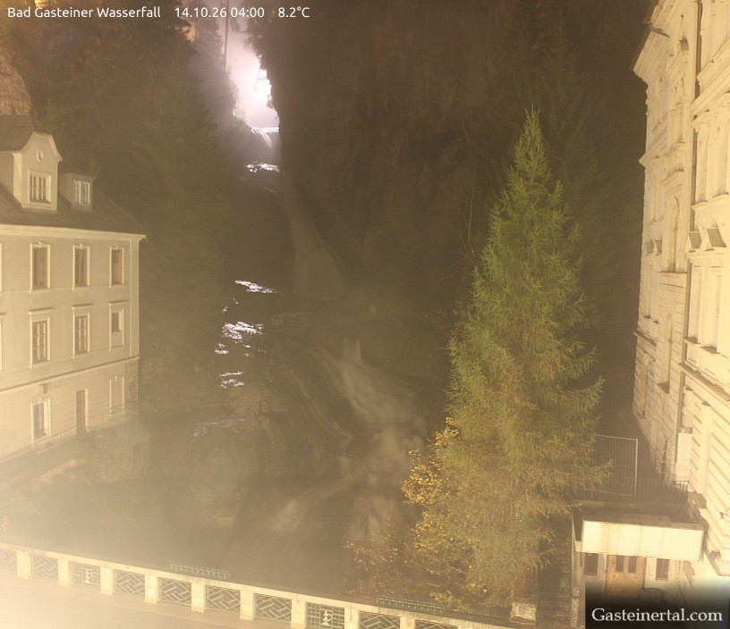 Archiv Foto Webcam Wasserfall in Bad Gastein