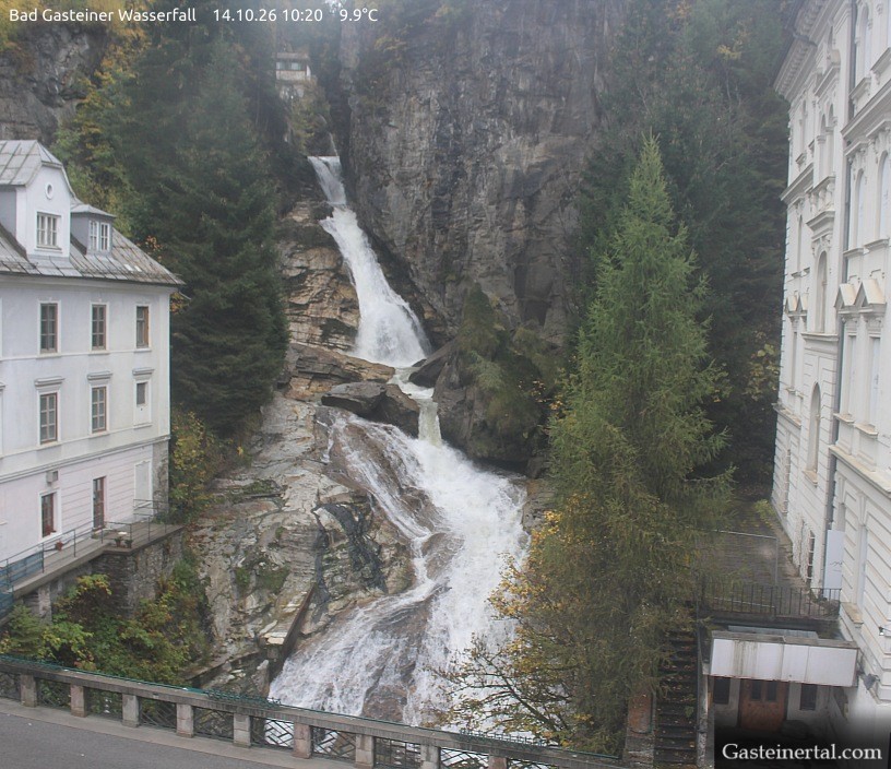 Archiv Foto Webcam Wasserfall in Bad Gastein