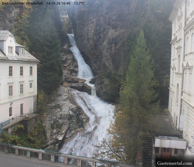 Archiv Foto Webcam Wasserfall in Bad Gastein