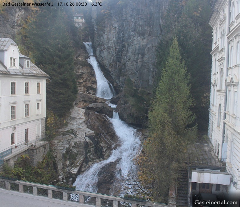 Archiv Foto Webcam Wasserfall in Bad Gastein