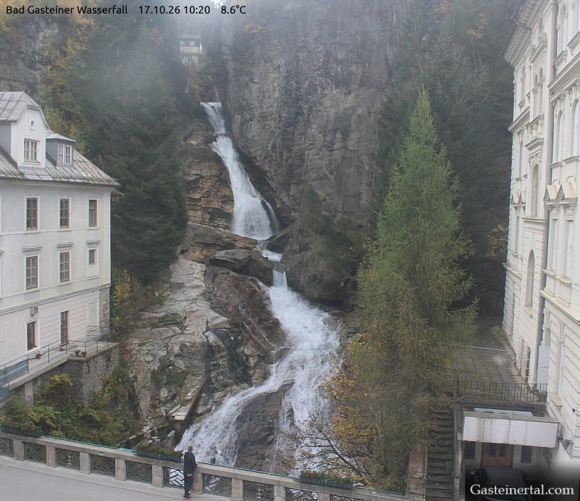 Archiv Foto Webcam Wasserfall in Bad Gastein