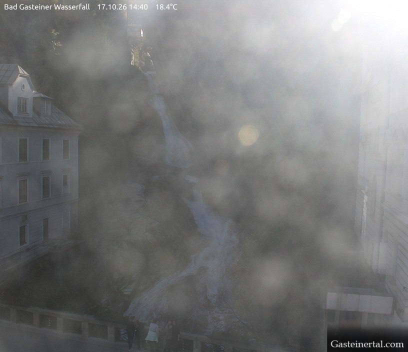 Archiv Foto Webcam Wasserfall in Bad Gastein