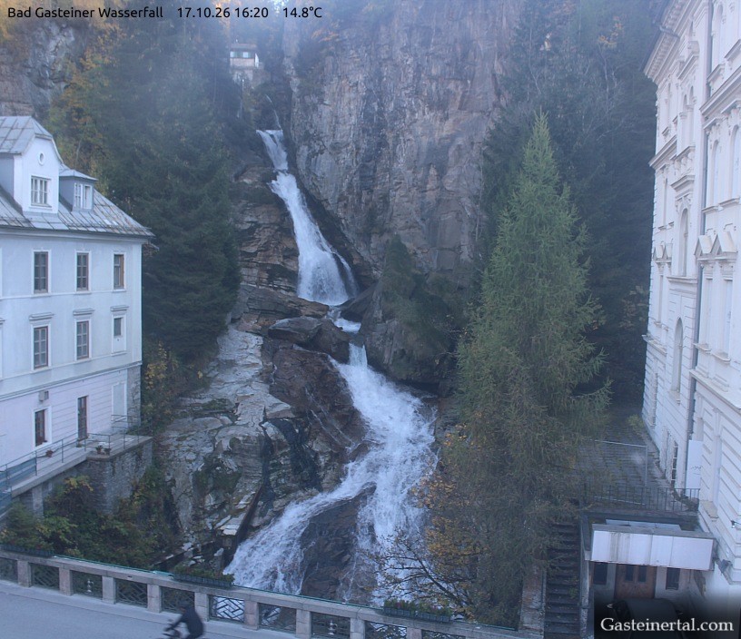 Archiv Foto Webcam Wasserfall in Bad Gastein