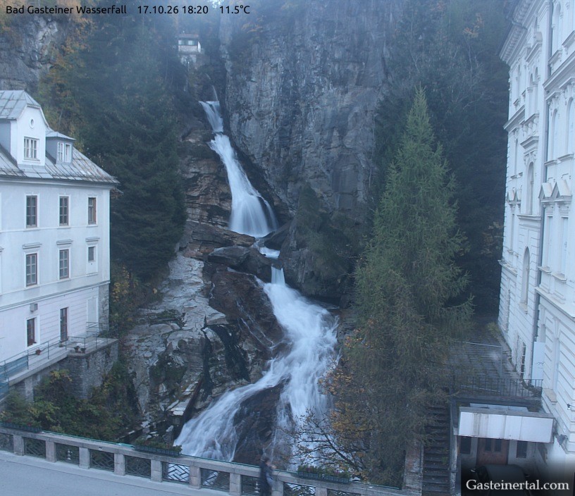 Archiv Foto Webcam Wasserfall in Bad Gastein