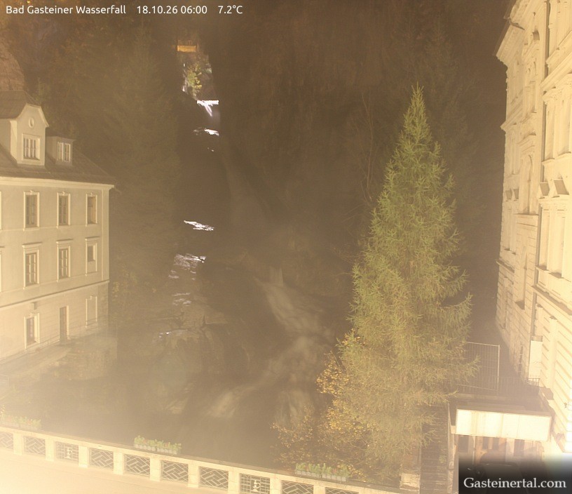 Archiv Foto Webcam Wasserfall in Bad Gastein