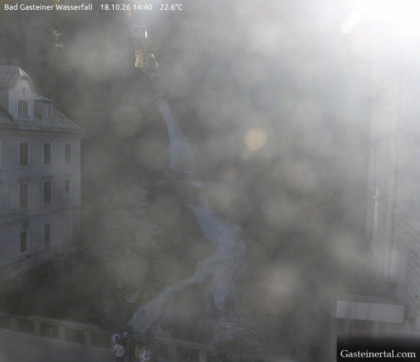 Archiv Foto Webcam Wasserfall in Bad Gastein