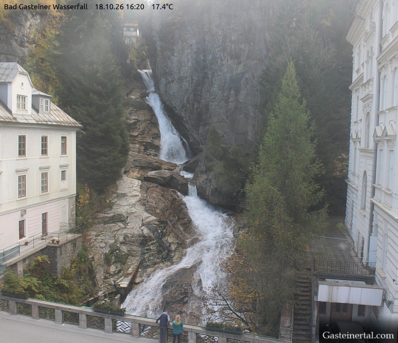 Archiv Foto Webcam Wasserfall in Bad Gastein