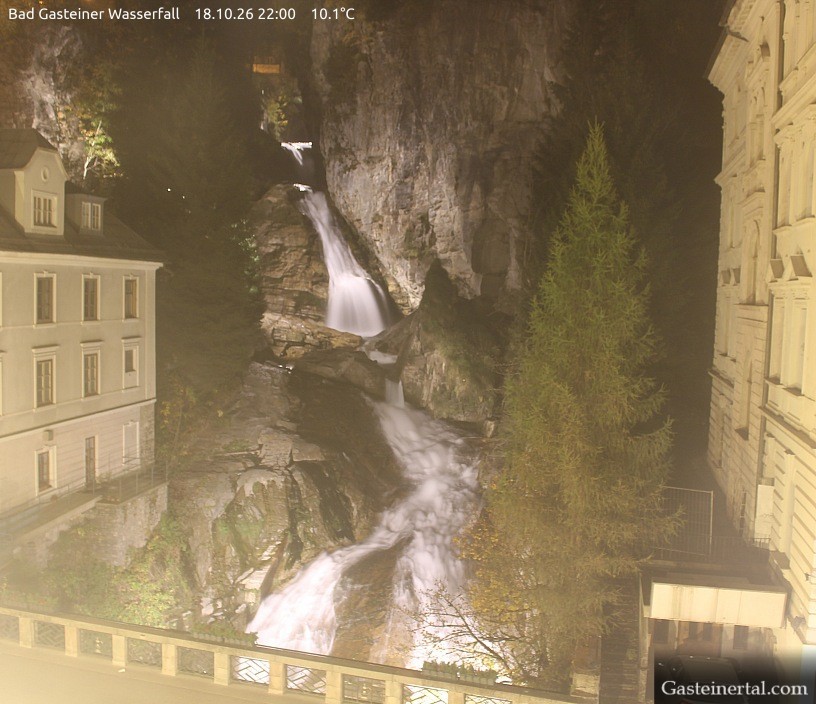 Archiv Foto Webcam Wasserfall in Bad Gastein