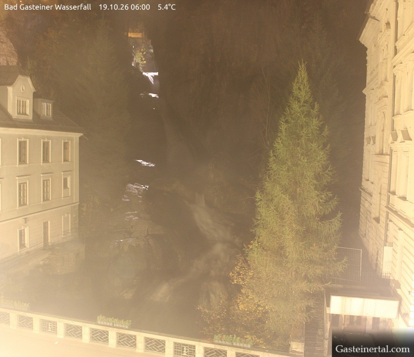 Archiv Foto Webcam Wasserfall in Bad Gastein