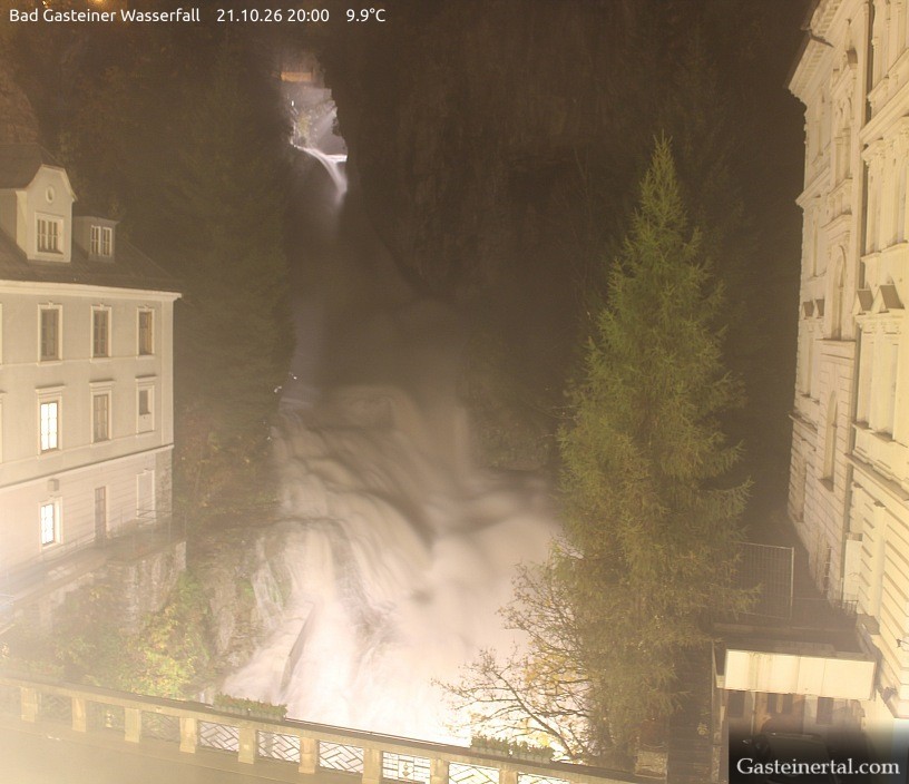 Archiv Foto Webcam Wasserfall in Bad Gastein