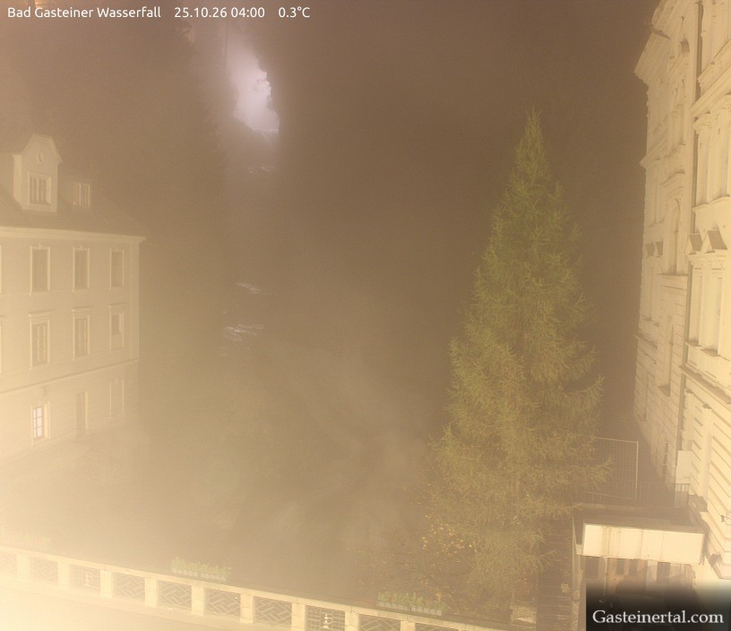 Archiv Foto Webcam Wasserfall in Bad Gastein