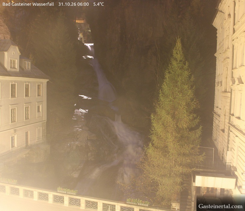 Archiv Foto Webcam Wasserfall in Bad Gastein