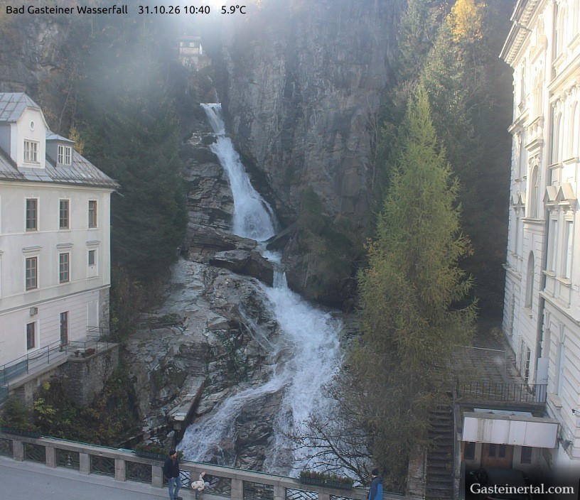 Archiv Foto Webcam Wasserfall in Bad Gastein