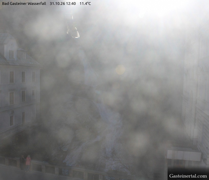 Archiv Foto Webcam Wasserfall in Bad Gastein