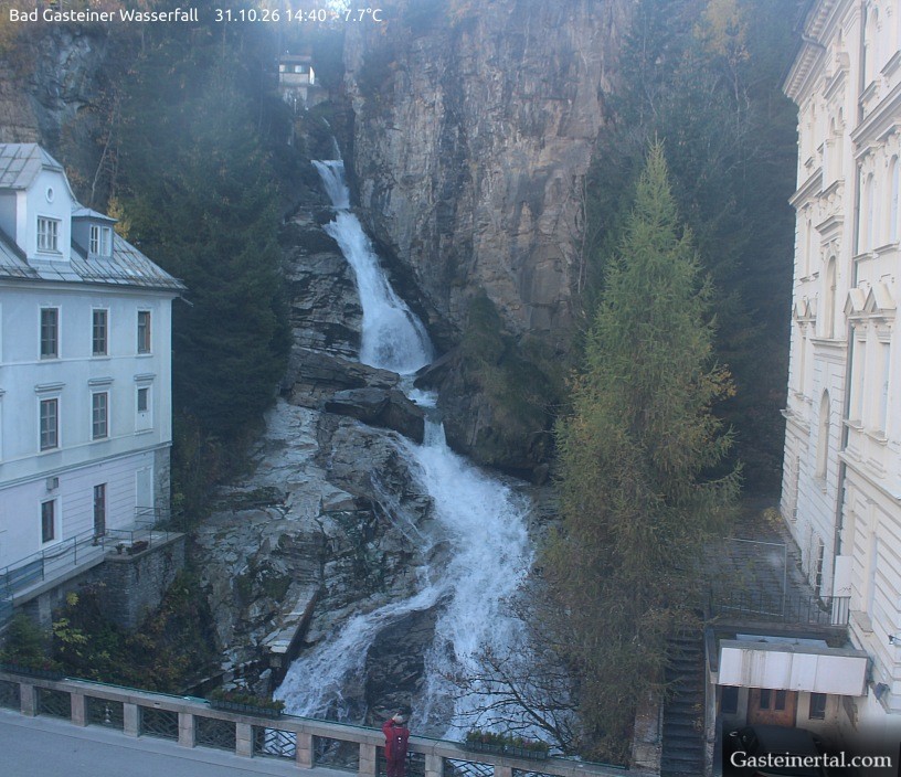 Archiv Foto Webcam Wasserfall in Bad Gastein