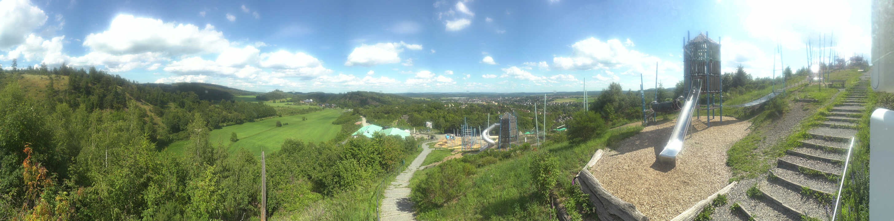 Archived image Webcam Medebach - View Aventura Playground