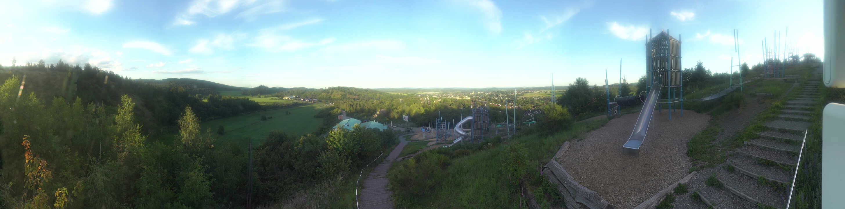 Archived image Webcam Medebach - View Aventura Playground