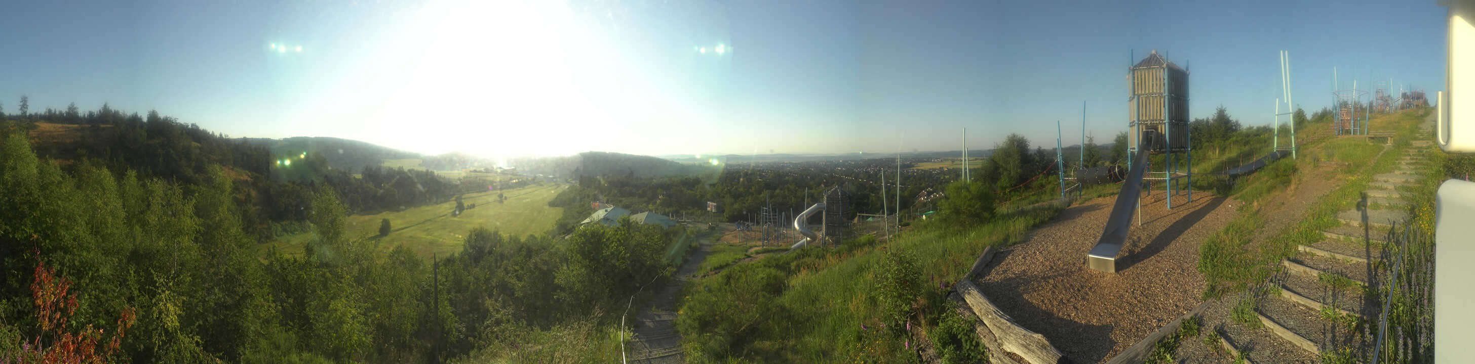 Archived image Webcam Medebach - View Aventura Playground