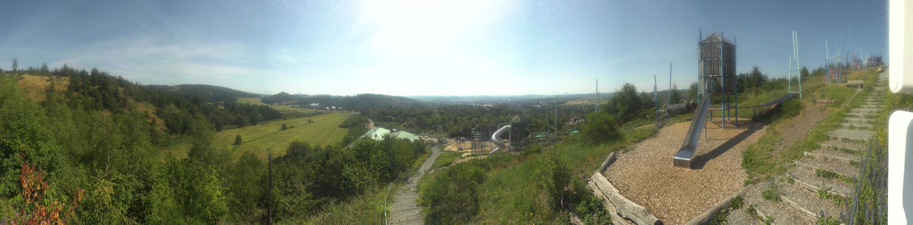 Archived image Webcam Medebach - View Aventura Playground