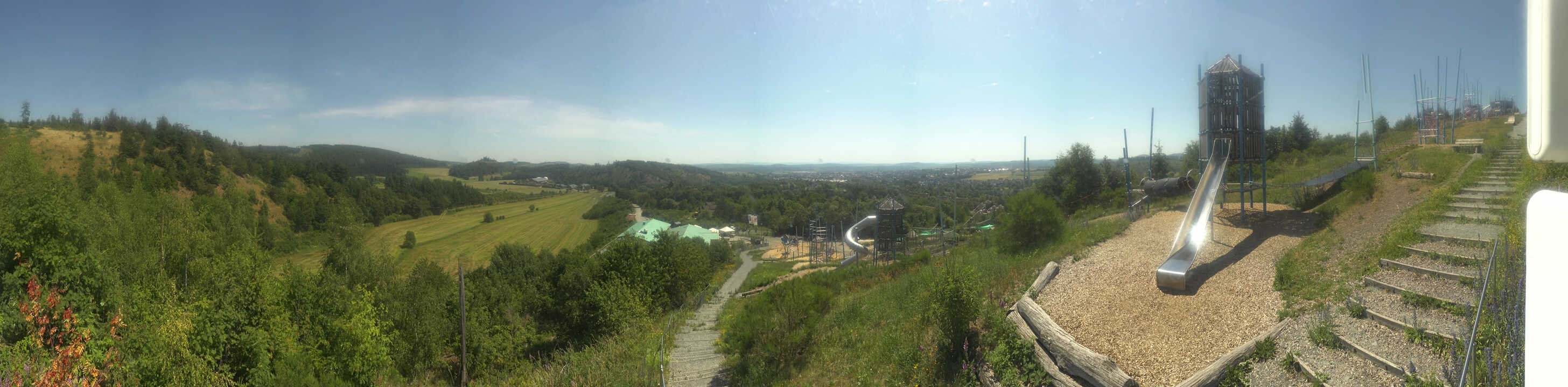 Archived image Webcam Medebach - View Aventura Playground