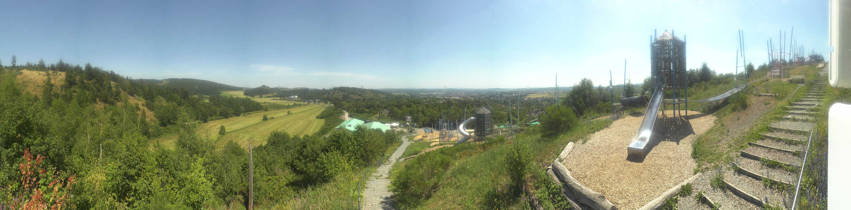 Archived image Webcam Medebach - View Aventura Playground