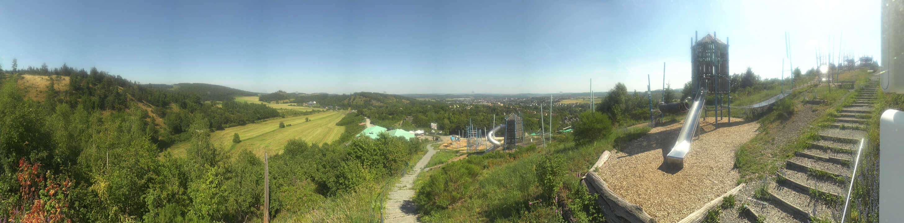 Archived image Webcam Medebach - View Aventura Playground
