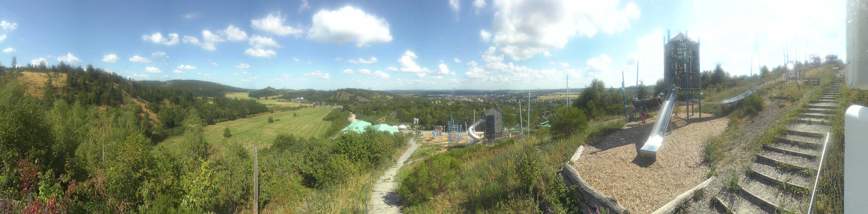 Archived image Webcam Medebach - View Aventura Playground