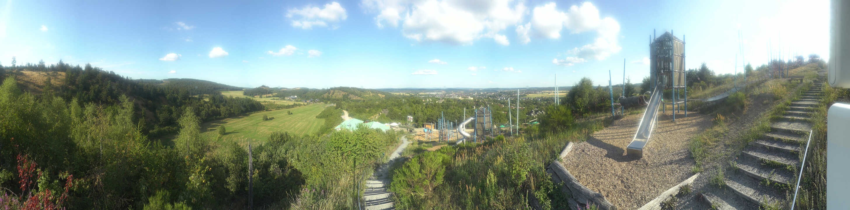 Archived image Webcam Medebach - View Aventura Playground