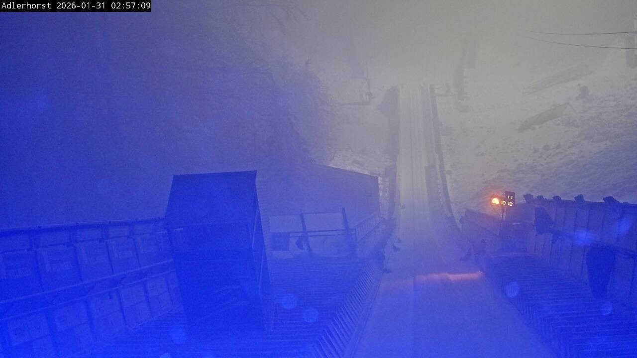 Archived image Webcam Willingen: View Ski Jumping Area