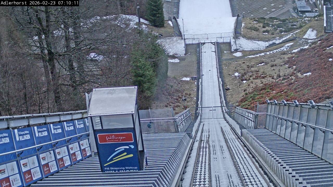 Archiv Foto Webcam Willingen: Skisprungschanze Adlerhorst