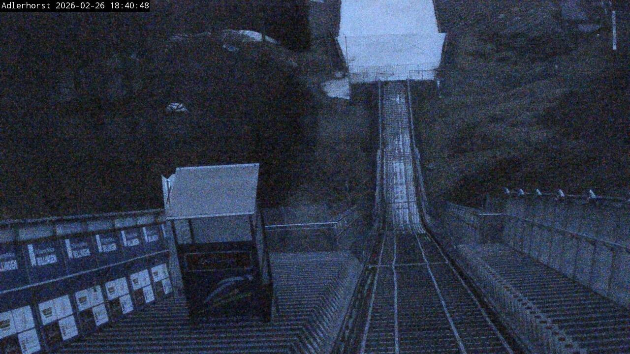Archived image Webcam Willingen: View Ski Jumping Area
