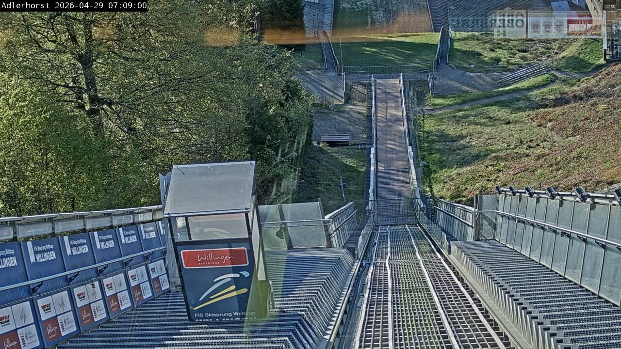 Archiv Foto Webcam Willingen: Skisprungschanze Adlerhorst