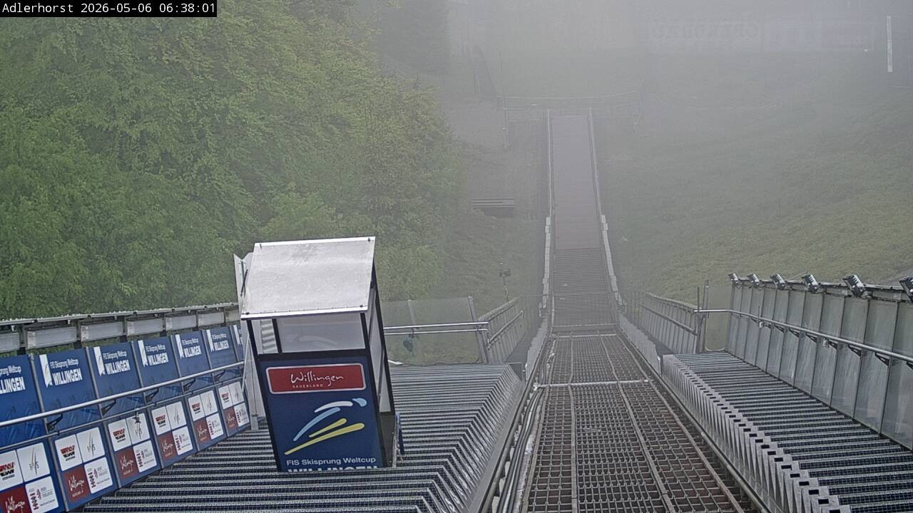 Archiv Foto Webcam Willingen: Skisprungschanze Adlerhorst