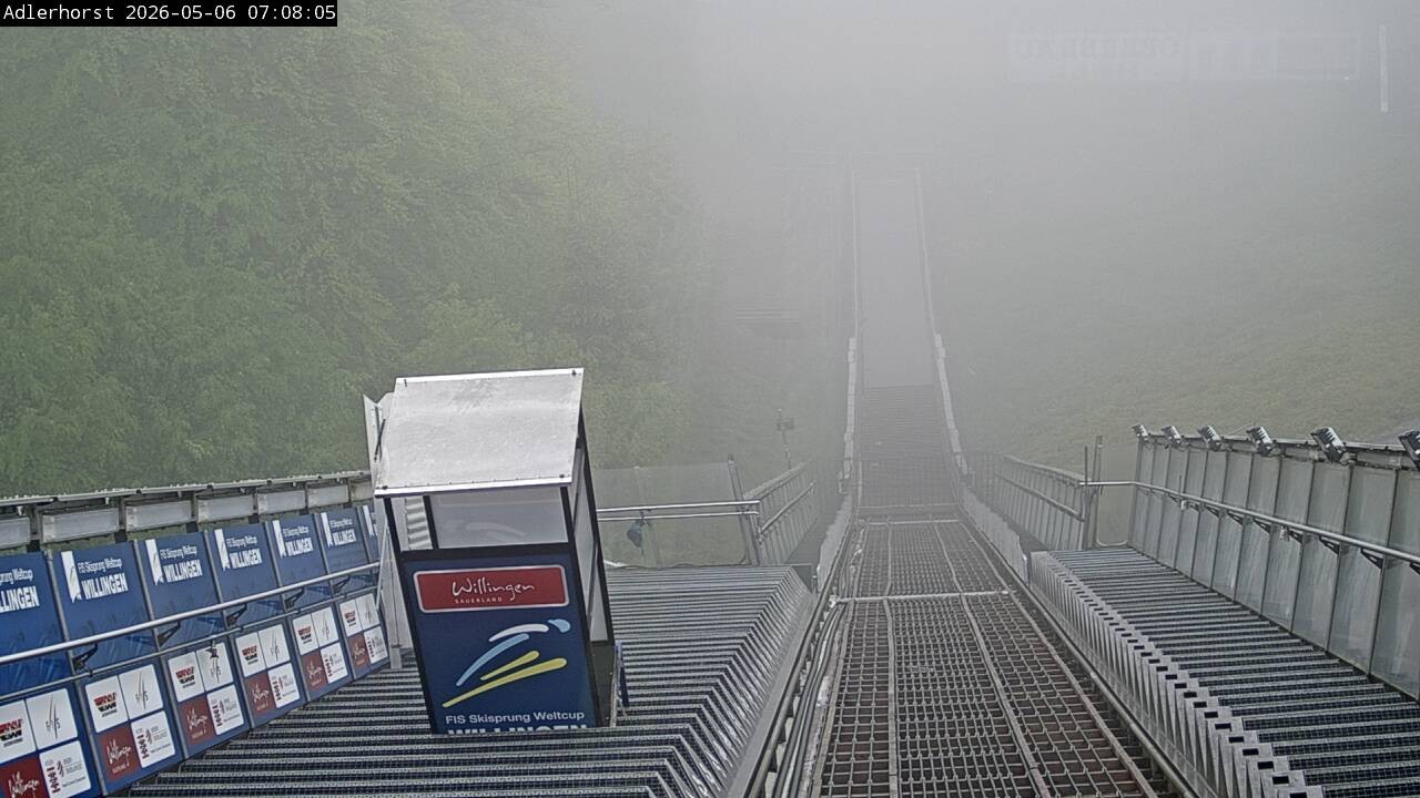 Archiv Foto Webcam Willingen: Skisprungschanze Adlerhorst