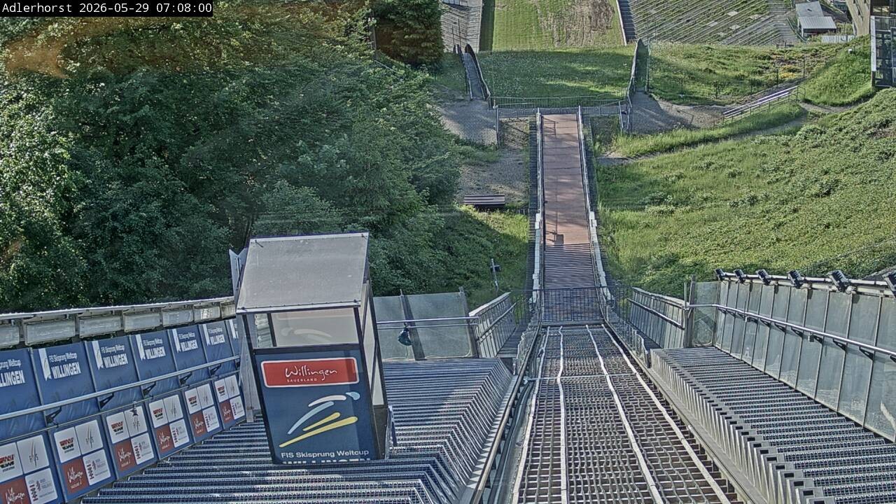 Archiv Foto Webcam Willingen: Skisprungschanze Adlerhorst