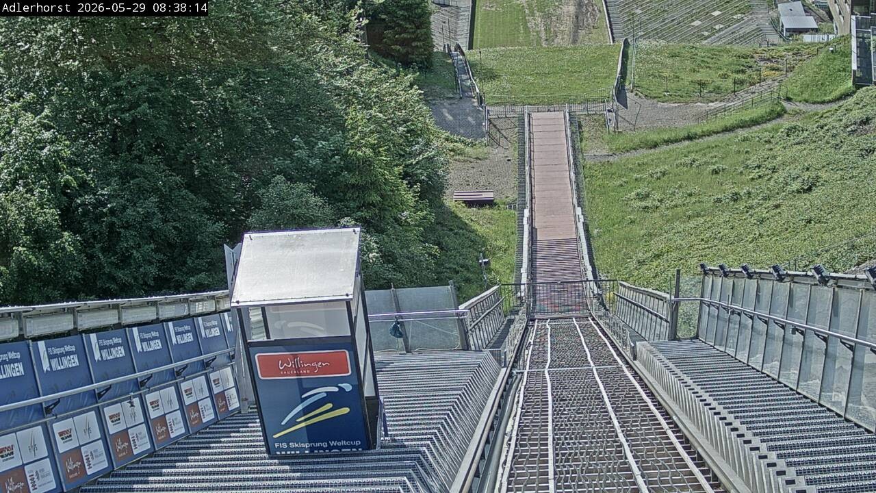 Archiv Foto Webcam Willingen: Skisprungschanze Adlerhorst