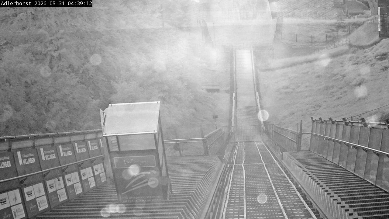 Archived image Webcam Willingen: View Ski Jumping Area