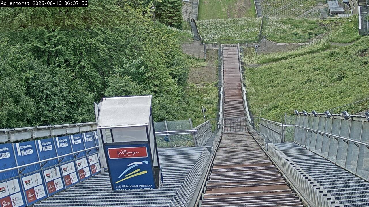 Archiv Foto Webcam Willingen: Skisprungschanze Adlerhorst