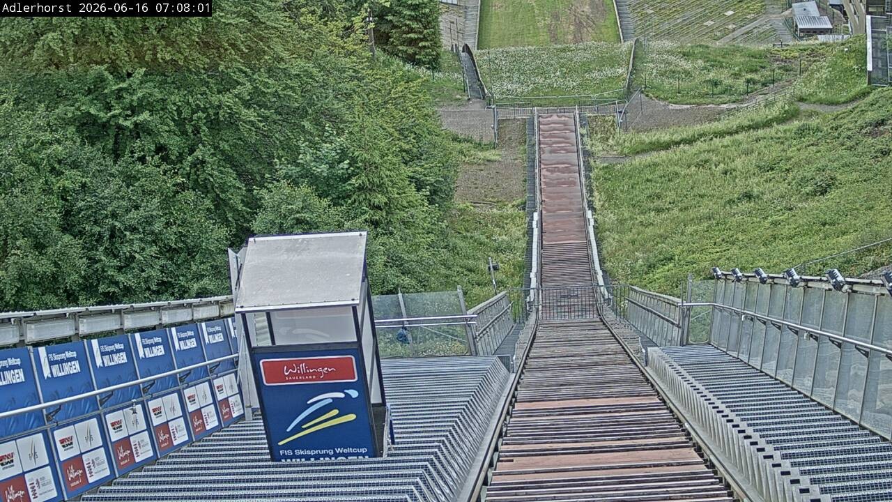 Archiv Foto Webcam Willingen: Skisprungschanze Adlerhorst