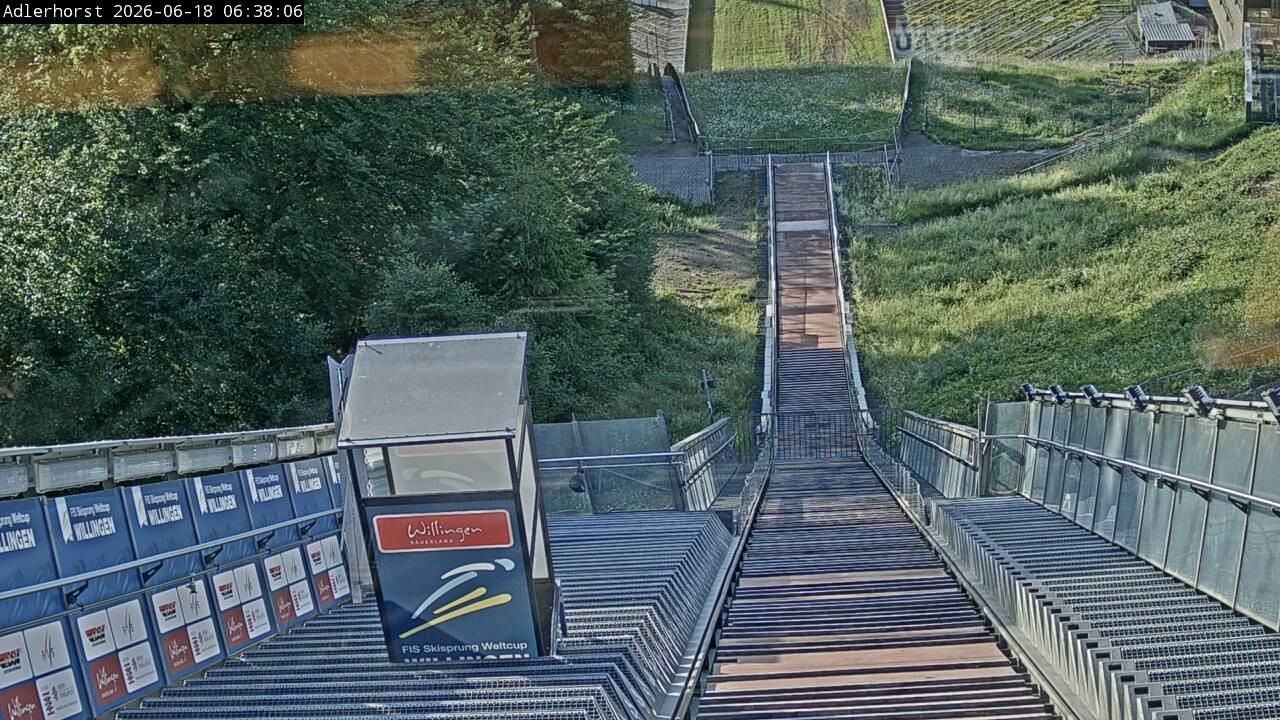 Archiv Foto Webcam Willingen: Skisprungschanze Adlerhorst