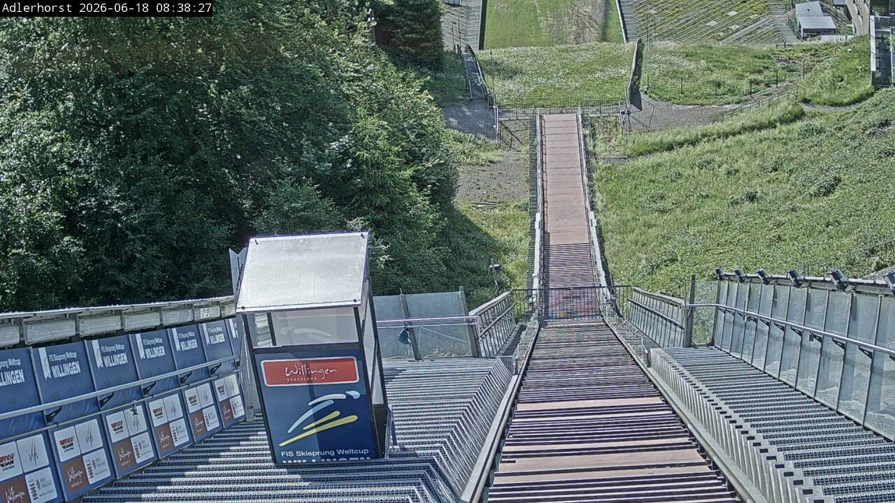 Archiv Foto Webcam Willingen: Skisprungschanze Adlerhorst